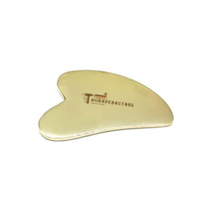 Tamraveda Store Heart Shape Kansa Face Slimming Gua Sha