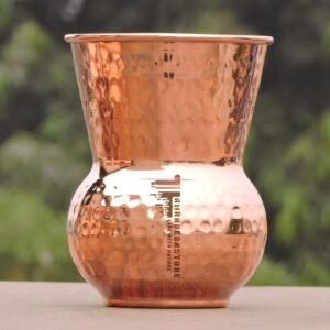 Pure Copper Hammered Pilsner Cocktail, Manhattan Glass